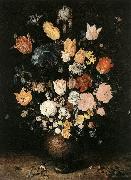 BRUEGHEL, Jan the Elder Bouquet of Flowers gh France oil painting artist